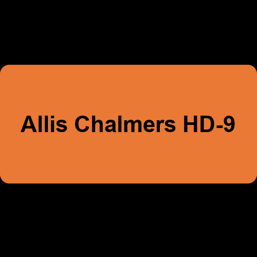 Allis Chalmers HD-9